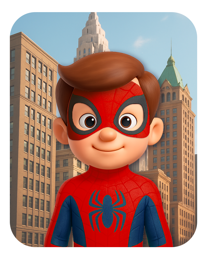 invitation interactive anniversaire Jeu spiderman