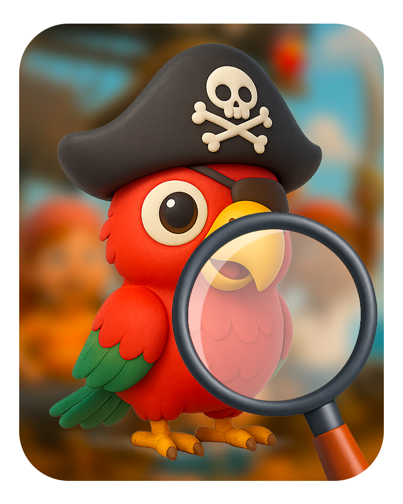 invitation interactive anniversaire Jeu Pirate